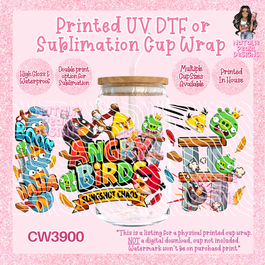 CW3900 UV DTF/SUB Cup Wraps
