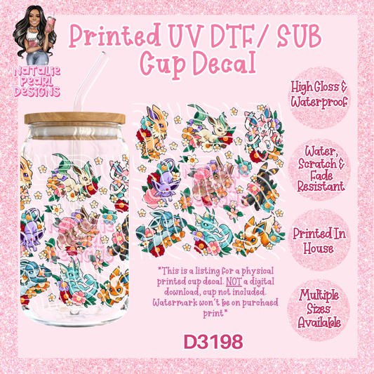 D3198 UV DTF/Sub Decal
