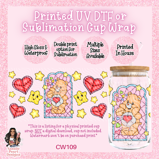 CW109 UV DTF/SUB Cup Wrap