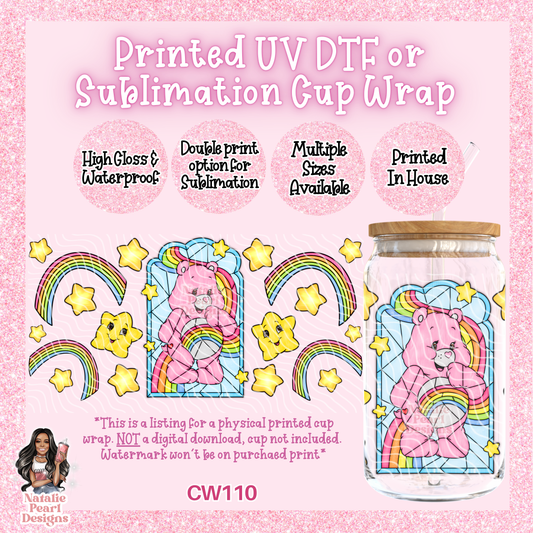 CW110 UV DTF/SUB Cup Wrap