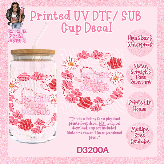 D3200A UV DTF/Sub Decal