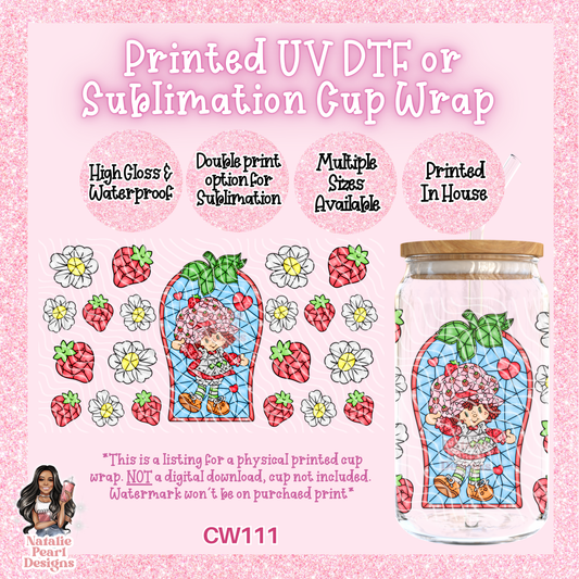 CW111 UV DTF/SUB Cup Wrap