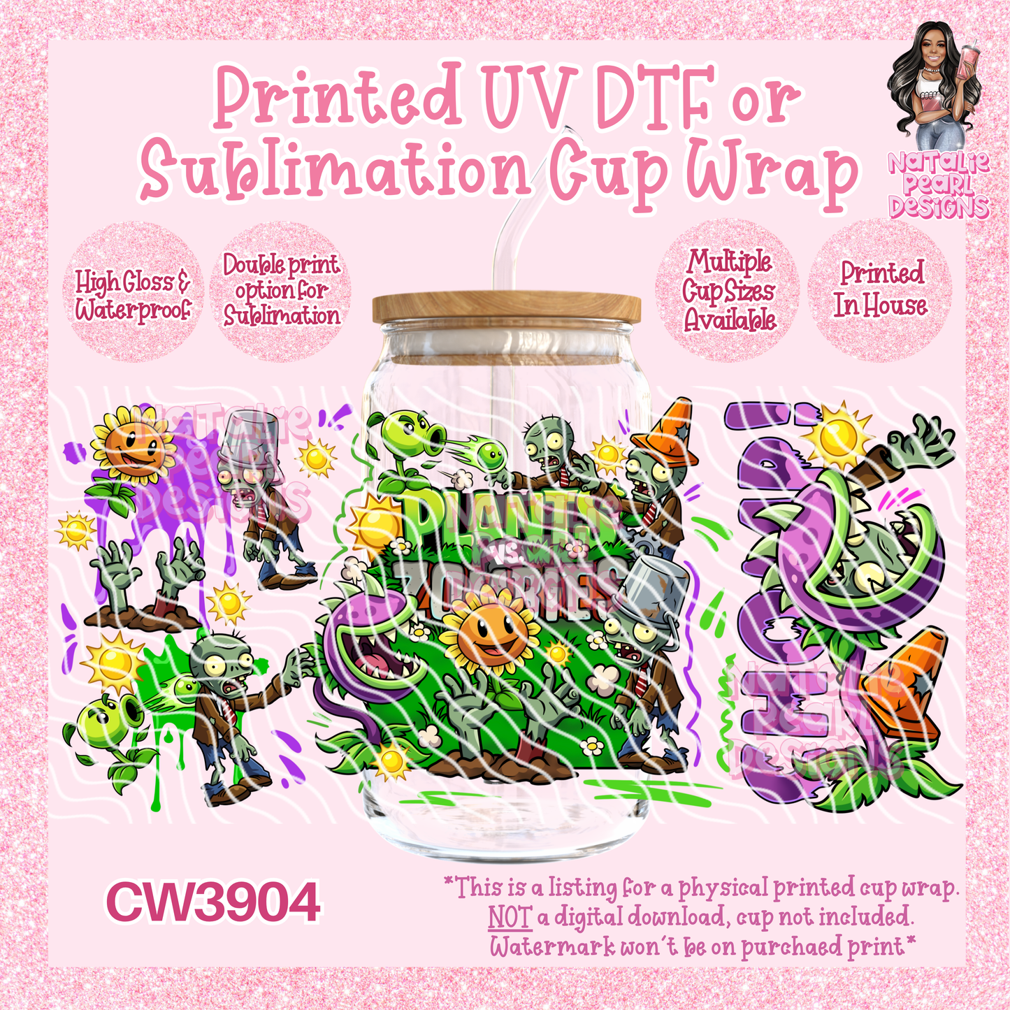 CW3904 UV DTF/SUB Cup Wraps