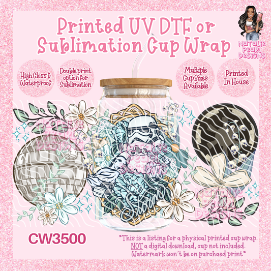 CW3500 UV DTF/SUB Cup Wraps