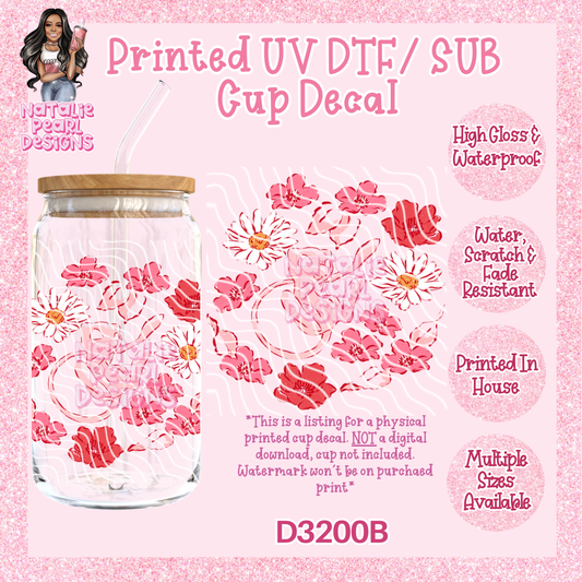 D3200B UV DTF/Sub Decal