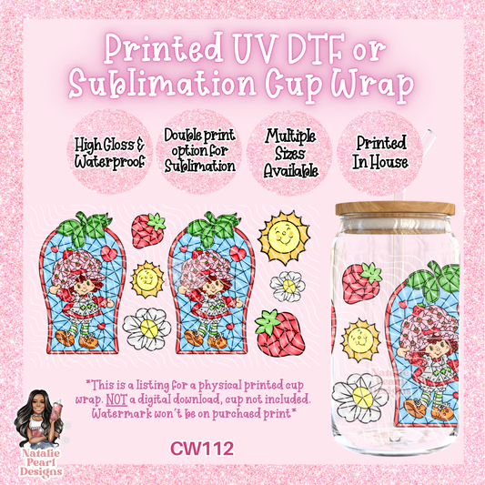 CW112 UV DTF/SUB Cup Wrap
