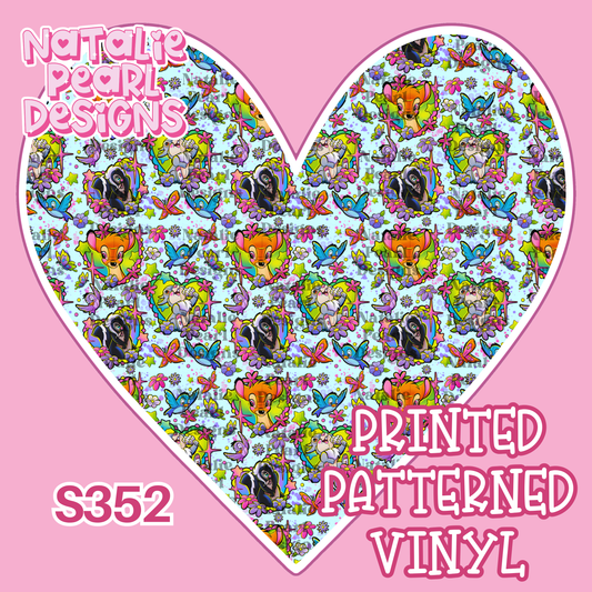 S352 Printed Patterned Vinyl