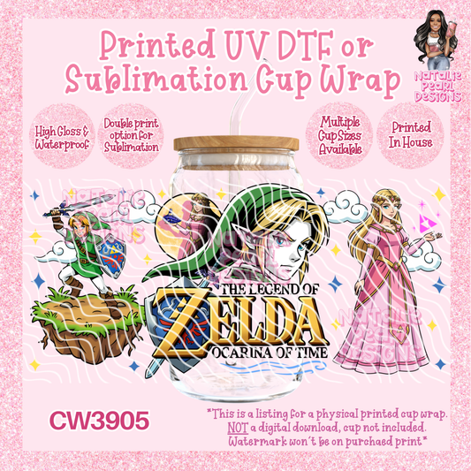 CW3905 UV DTF/SUB Cup Wraps