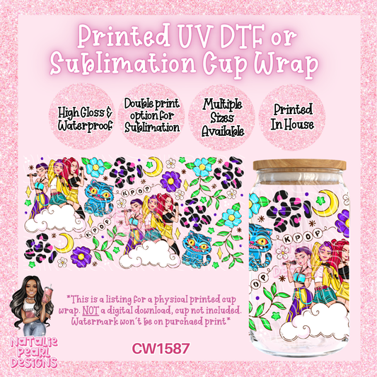 CW1587 UV DTF/SUB Cup Wraps