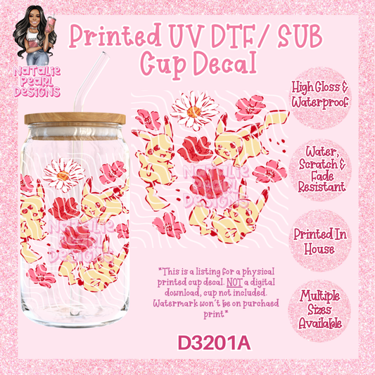 D3201A UV DTF/Sub Decal