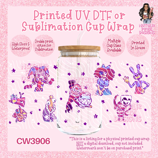 CW3906 UV DTF/SUB Cup Wraps