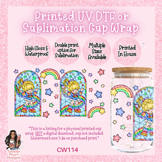 CW114 UV DTF/SUB Cup Wrap