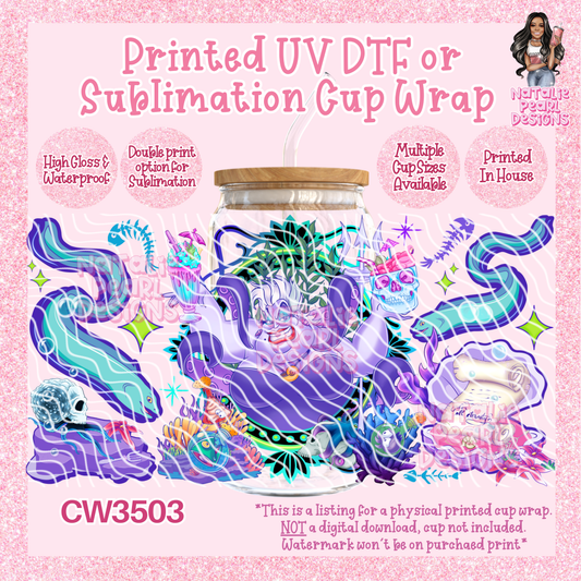 CW3503 UV DTF/SUB Cup Wraps