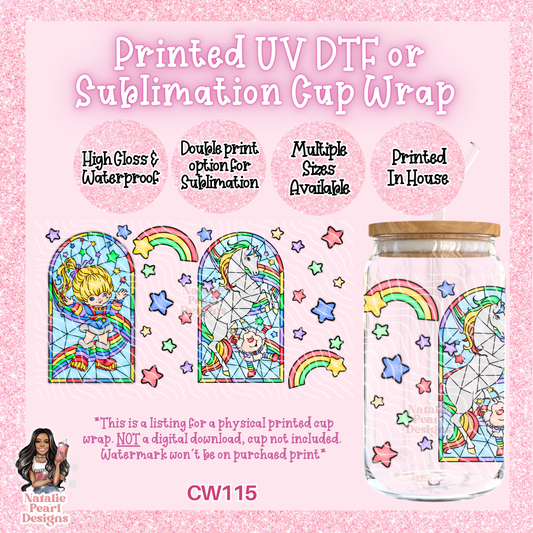 CW115 UV DTF/SUB Cup Wrap