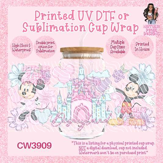 CW3909 UV DTF/SUB Cup Wraps