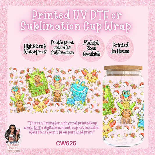 CW625 UV DTF/SUB Cup Wrap
