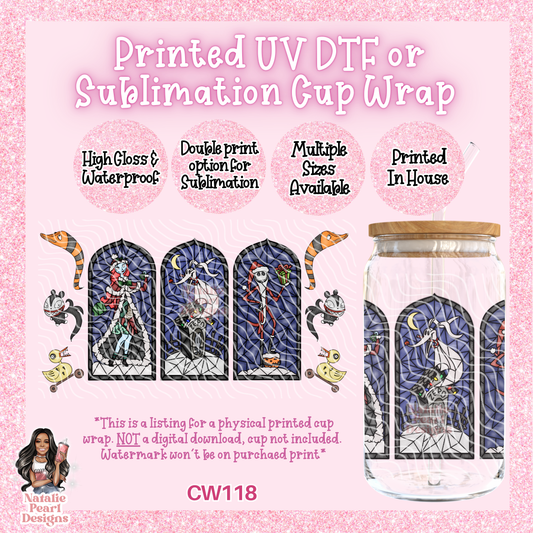 CW118 UV DTF/SUB Cup Wrap