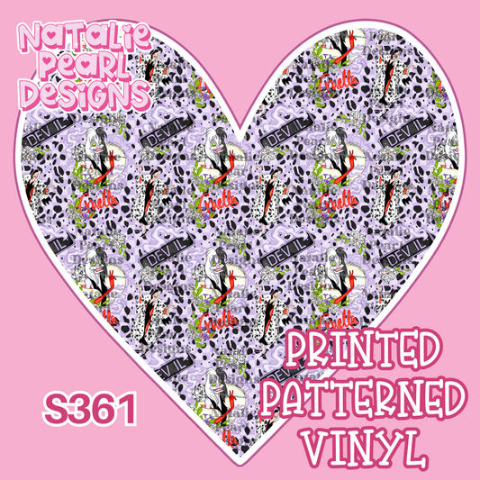 S361 Printed Patterned Vinyl