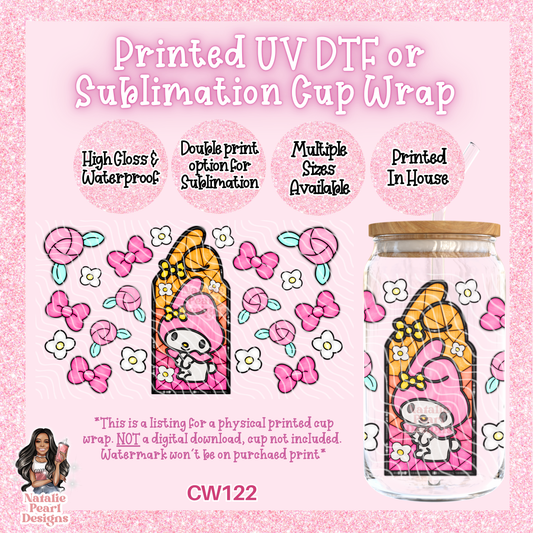 CW122 UV DTF/SUB Cup Wrap