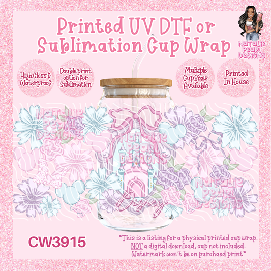 CW3915 UV DTF/SUB Cup Wraps
