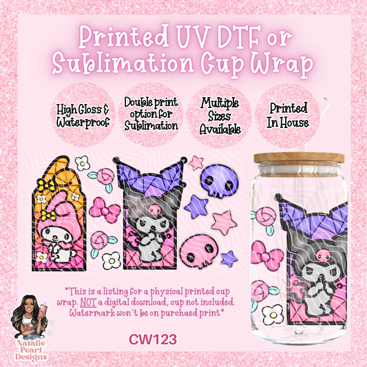 CW123 UV DTF/SUB Cup Wrap