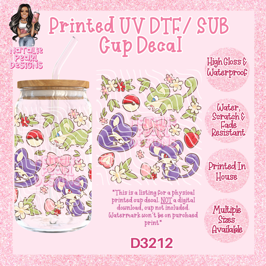 D3212 UV DTF/Sub Decal