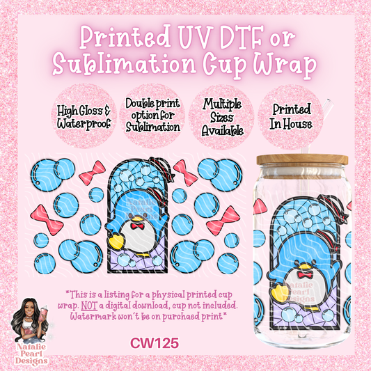 CW125 UV DTF/SUB Cup Wrap