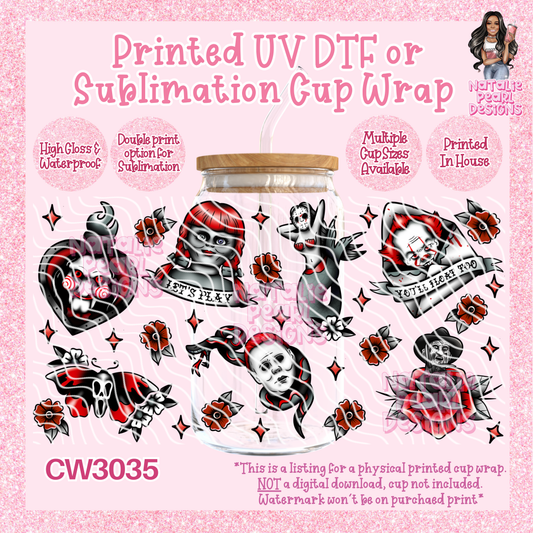 CW3035 UV DTF/SUB Cup Wraps