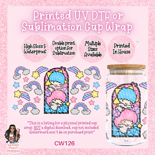 CW126 UV DTF/SUB Cup Wrap
