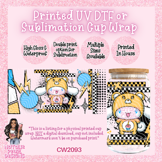 CW2093 UV DTF/SUB Cup Wraps