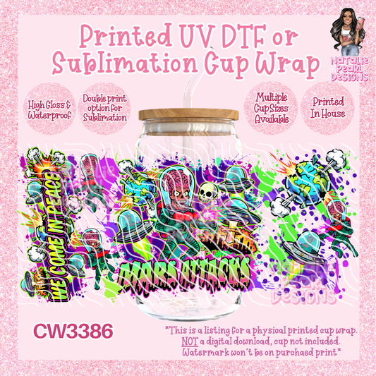 CW3386 UV DTF/SUB Cup Wraps