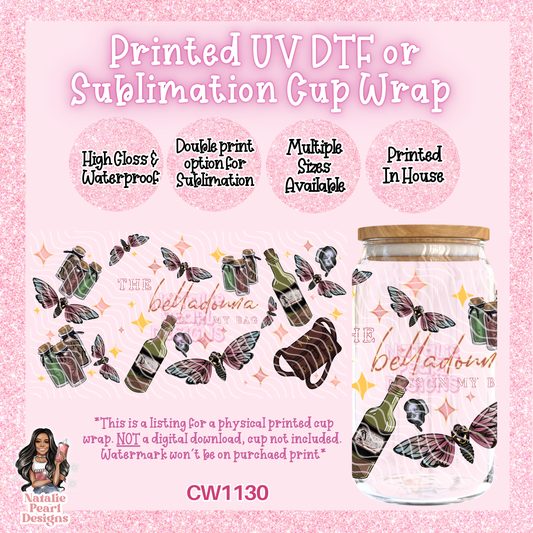 CW1130 UV DTF/SUB Cup Wrap