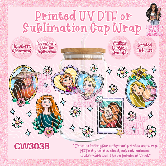 CW3038 UV DTF/SUB Cup Wraps
