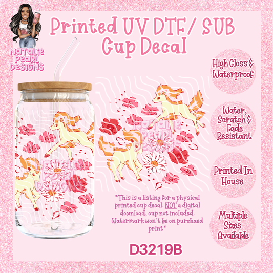 D3219B UV DTF/Sub Decal