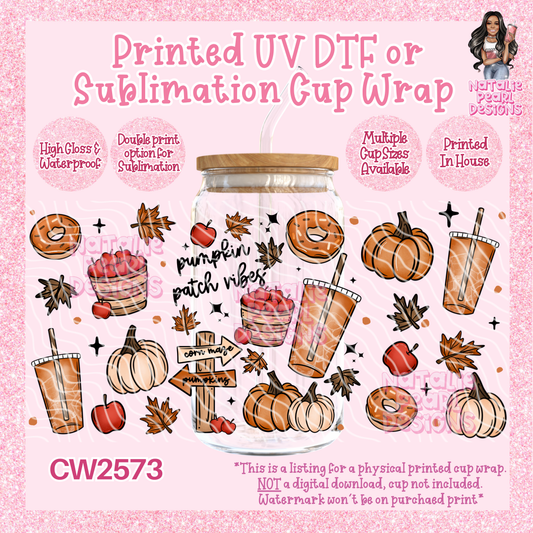 CW2573 UV DTF/SUB Cup Wraps