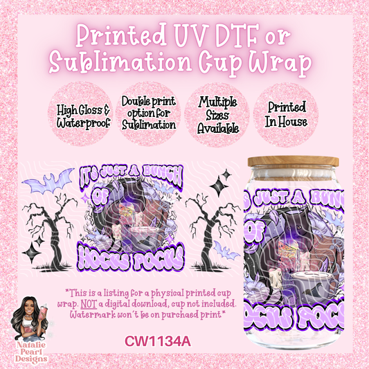 CW1134A UV DTF/SUB Cup Wrap