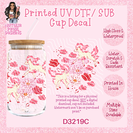 D3219C UV DTF/Sub Decal