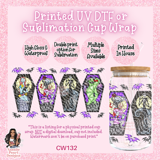 CW132 UV DTF/SUB Cup Wrap