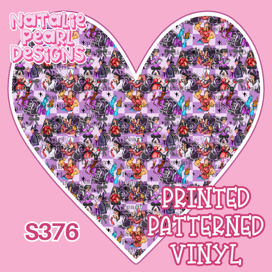 S376 Printed Patterned Vinyl