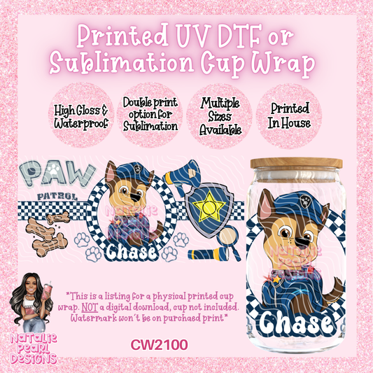 CW2100 UV DTF/SUB Cup Wraps
