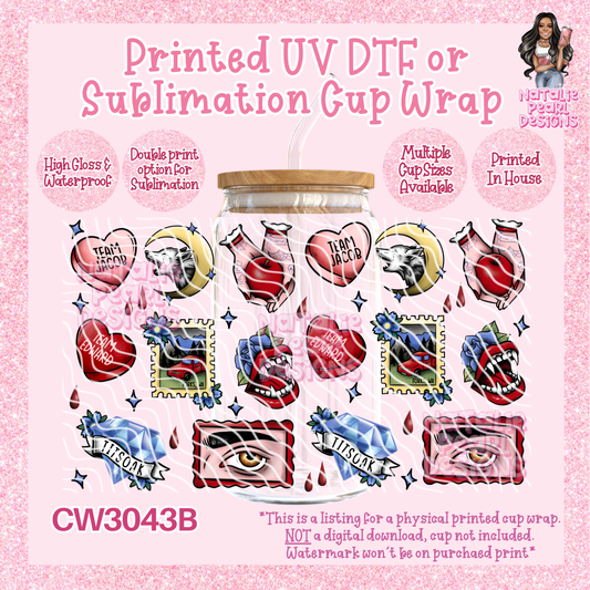 CW3043B UV DTF/SUB Cup Wraps
