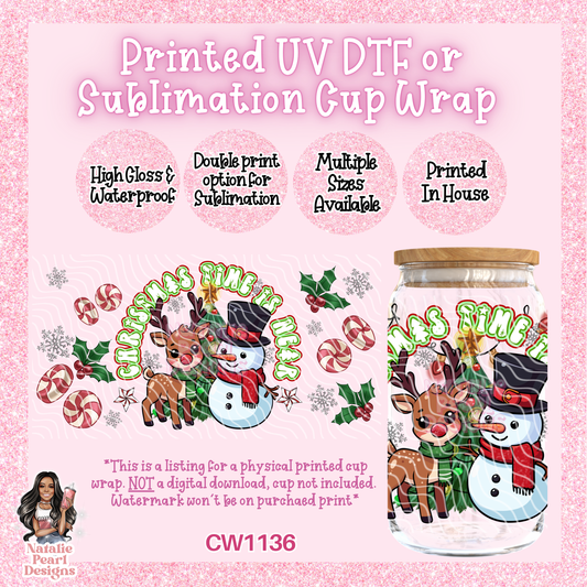 CW1136 UV DTF/SUB Cup Wrap