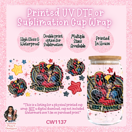 CW1137 UV DTF/SUB Cup Wrap