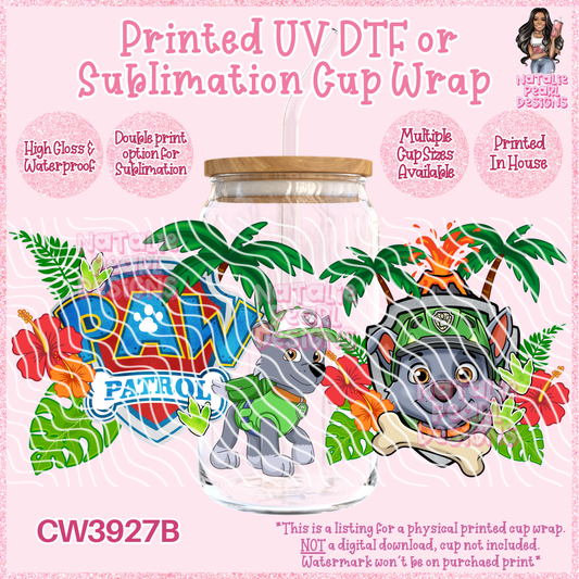 CW3927B UV DTF/SUB Cup Wraps