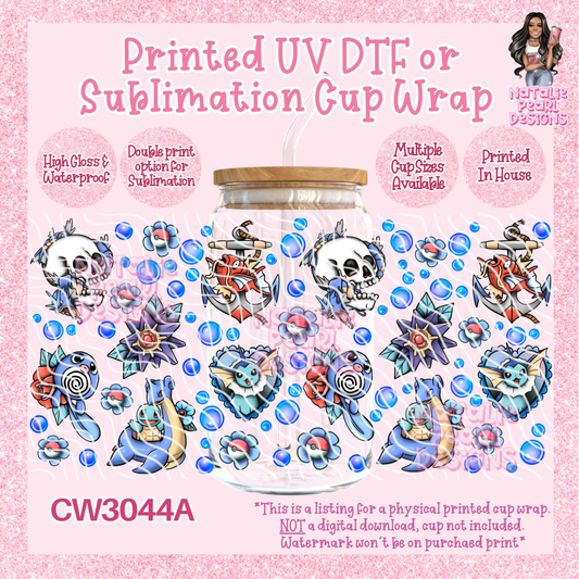 CW3044A UV DTF/SUB Cup Wraps