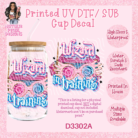 D3302A UV DTF/Sub Decal