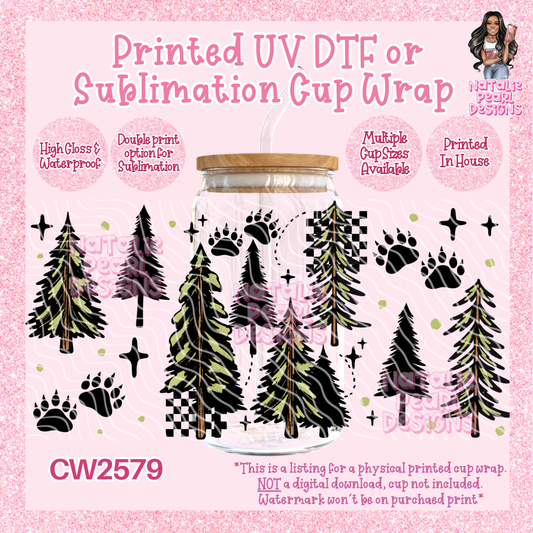 CW2579 UV DTF/SUB Cup Wraps