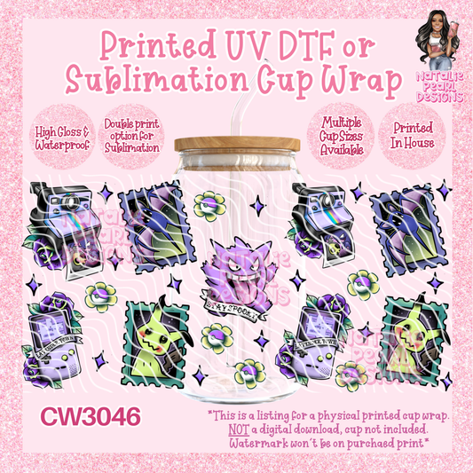 CW3046 UV DTF/SUB Cup Wraps