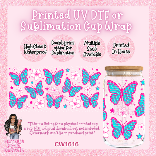 CW1616 UV DTF/SUB Cup Wraps