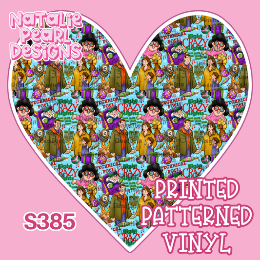 S385 Printed Patterned Vinyl